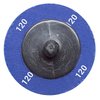 Continental Abrasives 2" 120 Grit Green Zirconia with Grinding Aid  Cloth Reinforced Quick Change Style Disc Q-ZG2120